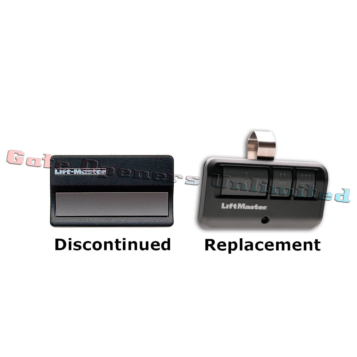 Sears Craftsman 139.53644SRT 390MHz Billion Code Remote Control 81LM Compatible