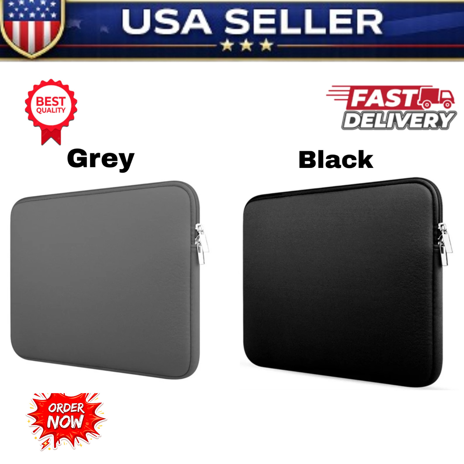 Laptop Sleeve Case Notebook Pouch Bag for MacBook Air Pro 11" 13" 14" 15"