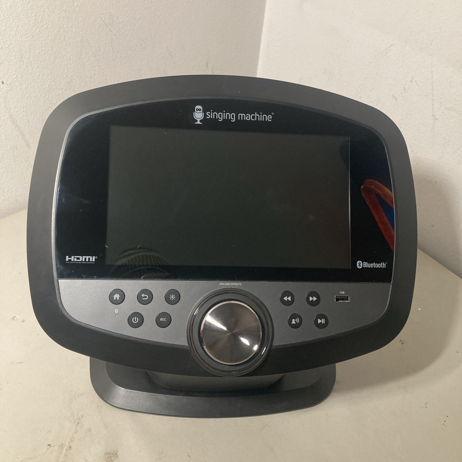 Singing Machine ISM9010 Wi-Fi Touch Screen Karaoke System 2AAX0-ISM9010 No Power
