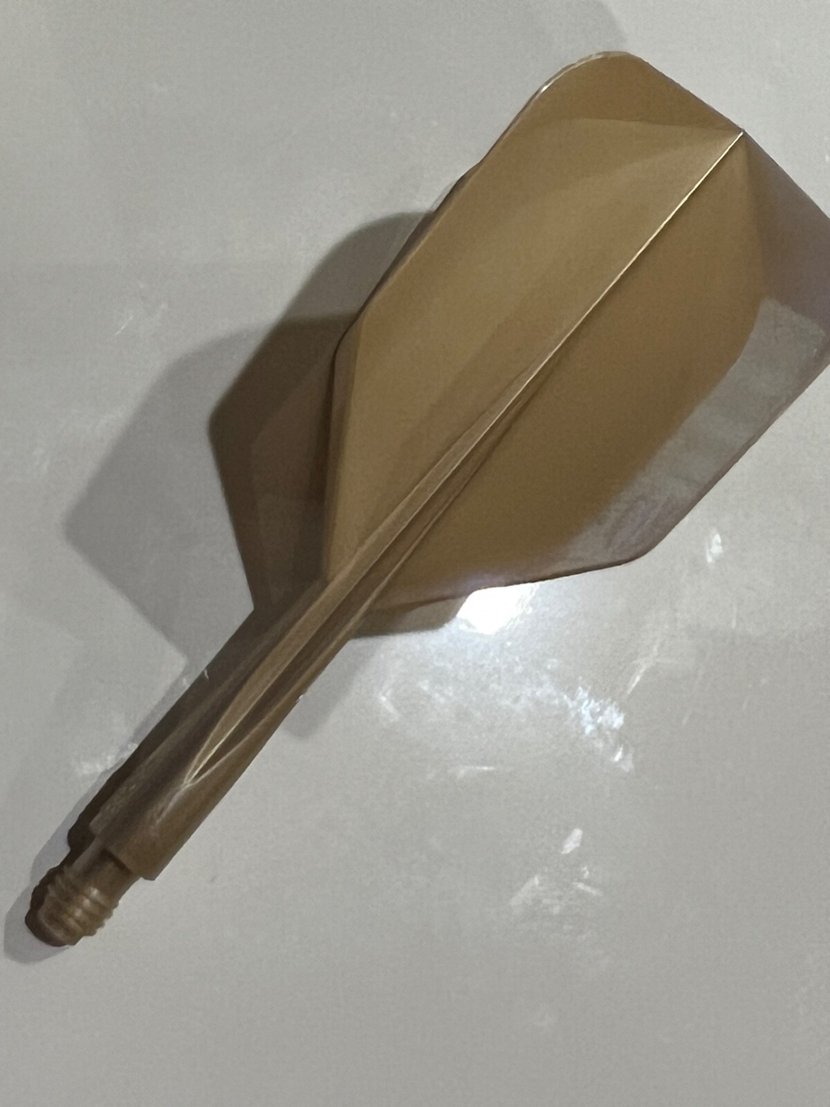 CONDOR CHAMPAGNE METALLIC AXE LONG 33.5MM FLIGHT SMALL SHAPE SHIPS FREE