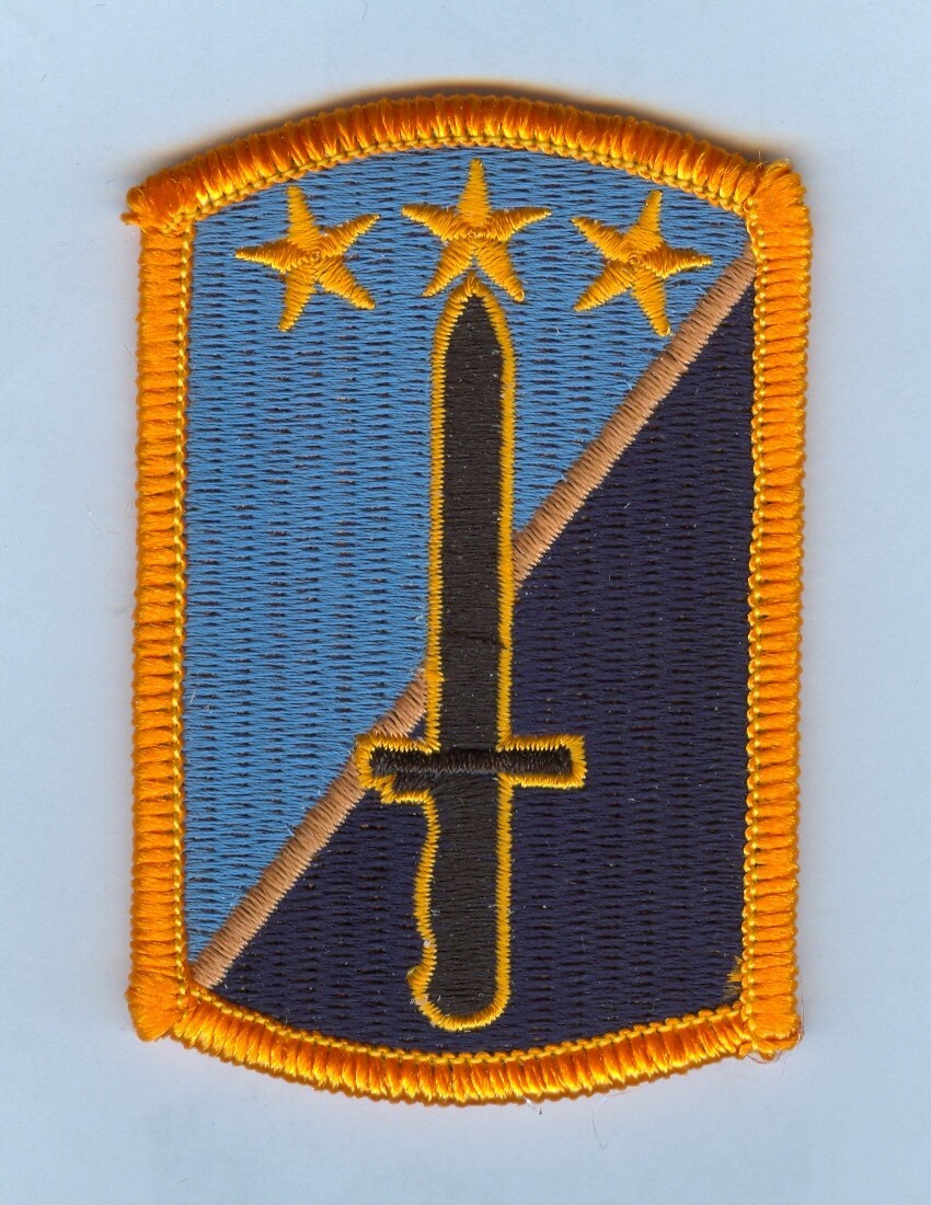 NEW ISSUE SSI: 170th INFANTRY BRIGADE .... NICE!