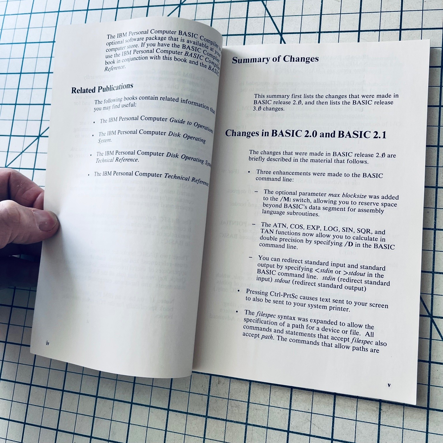 IBM Personal Computer BASIC Handbook 1984 Vintage PC General Programming Info