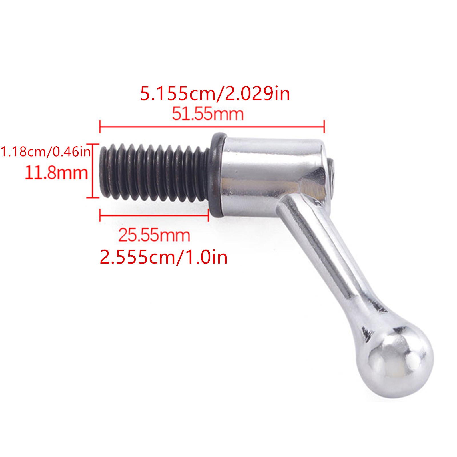 2* Adjustable Table M12 Bolt Crank Handle For CNC Milling Machine Table Lock