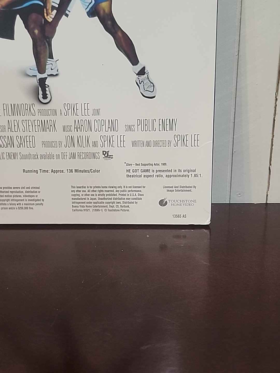 He Got Game LASERDISC DENZEL WASHINGTON
