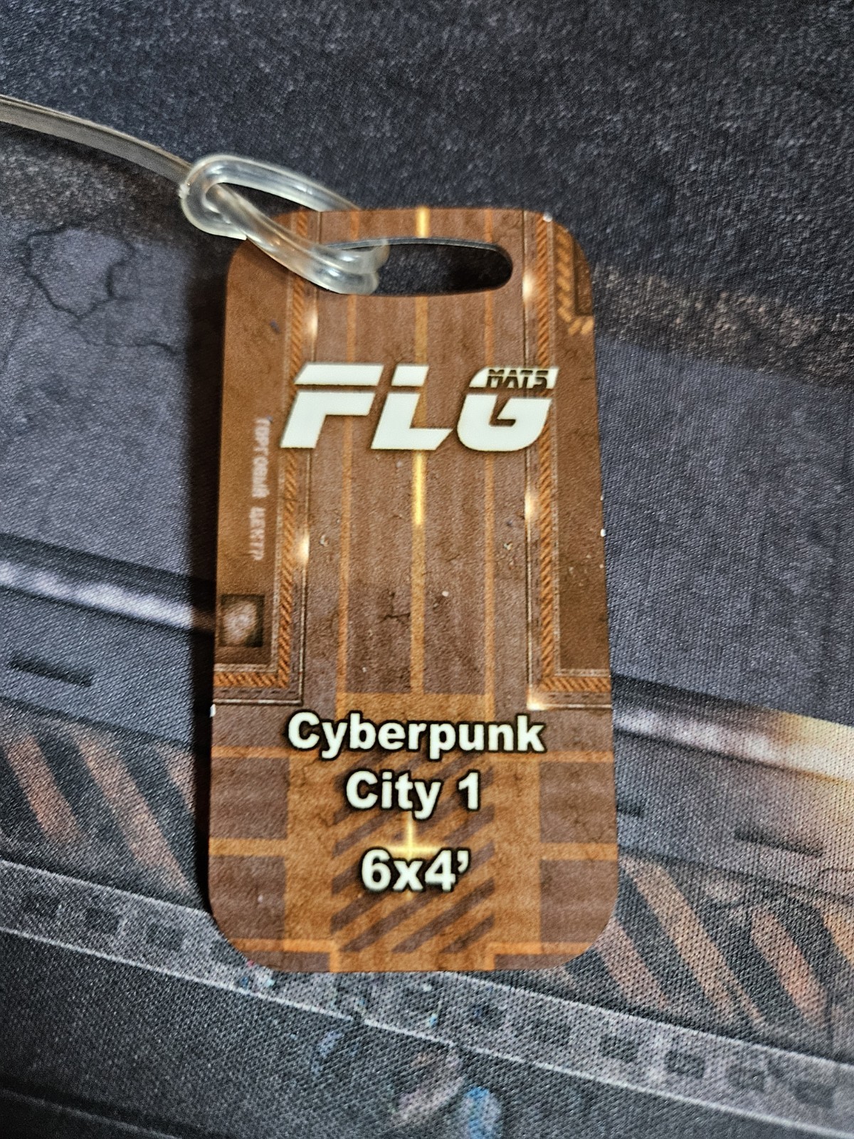 6x4 Cyberpunk City Flg Mat Warhammer 40k Star Wars Wargaming Neoprene