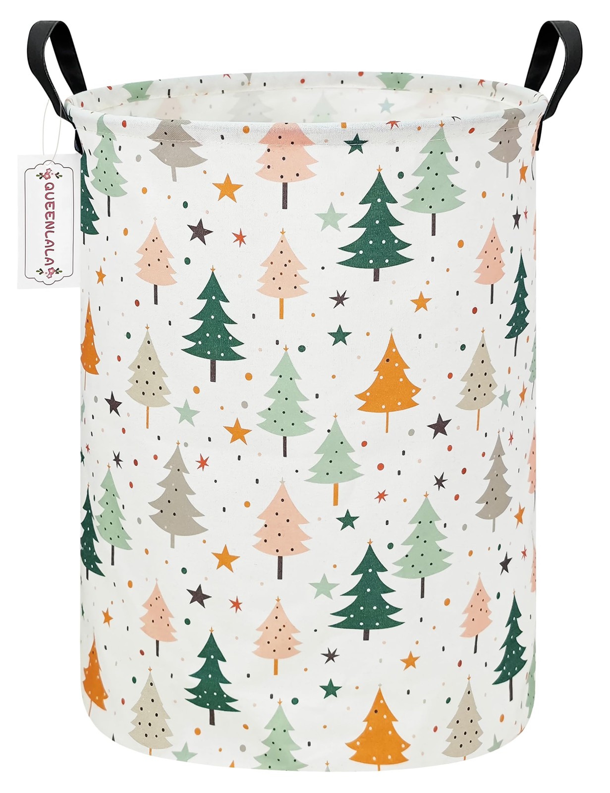 QUEENLALA storage basket, pine tree, 19.7"H
