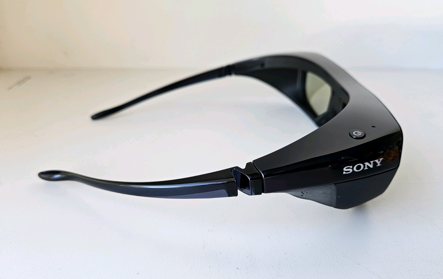 Sony TDG-BR250 Active Shutter 3D Glasses Black on Black