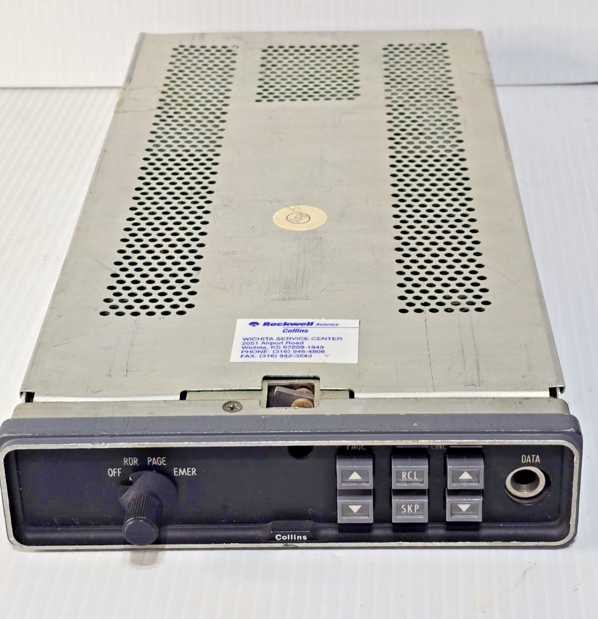 Collins DCP-300 Display Control Panel P/N 622-5109-008 - As Removed, Untested