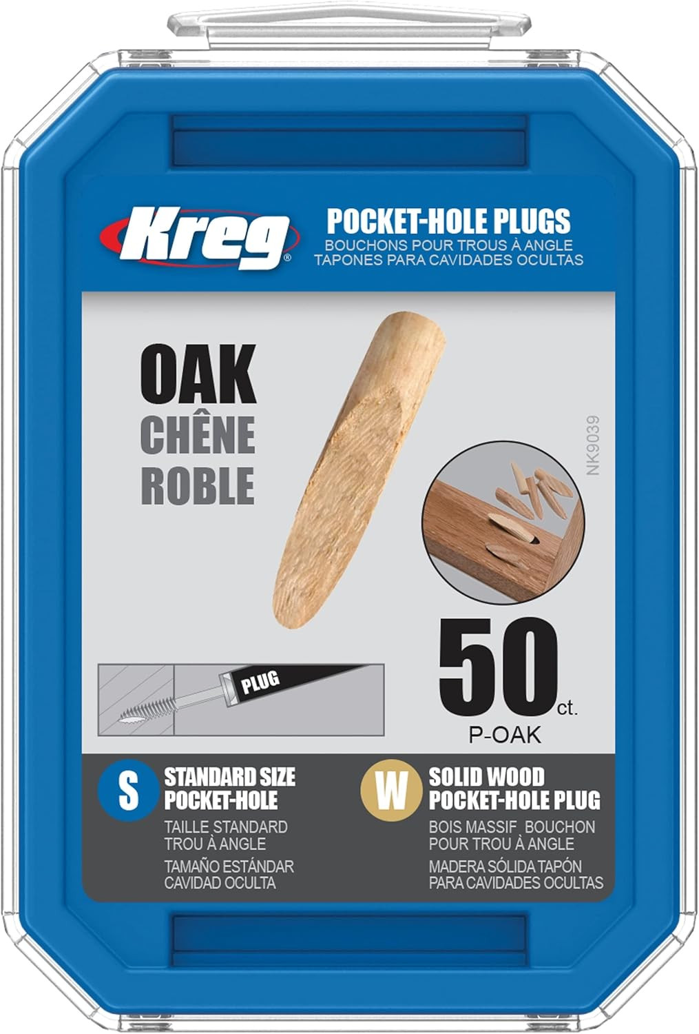 Kreg Solid-Wood Pocket-Hole Plugs - Clean Hole Plug Finish - Essential Woodworki