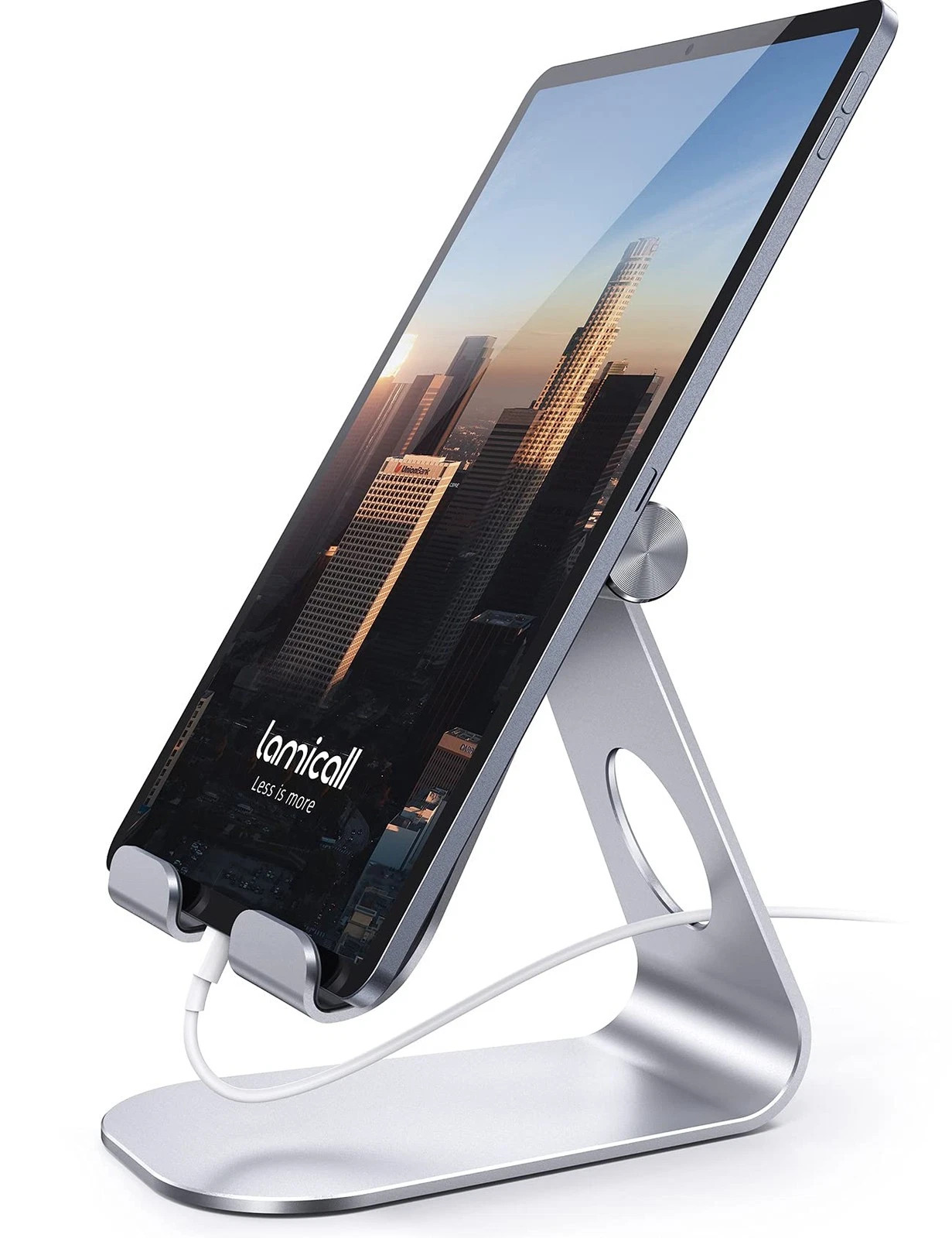Lamicall Tablet Stand Adjustable, Tablet Holder for 4 - 13 Inch Tablet and
