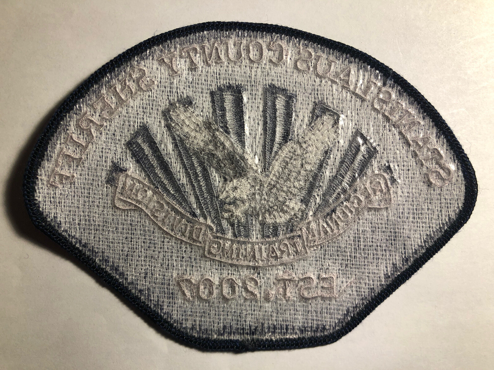 Stanislaus County California Sheriff Training Division Patch ~ RARE