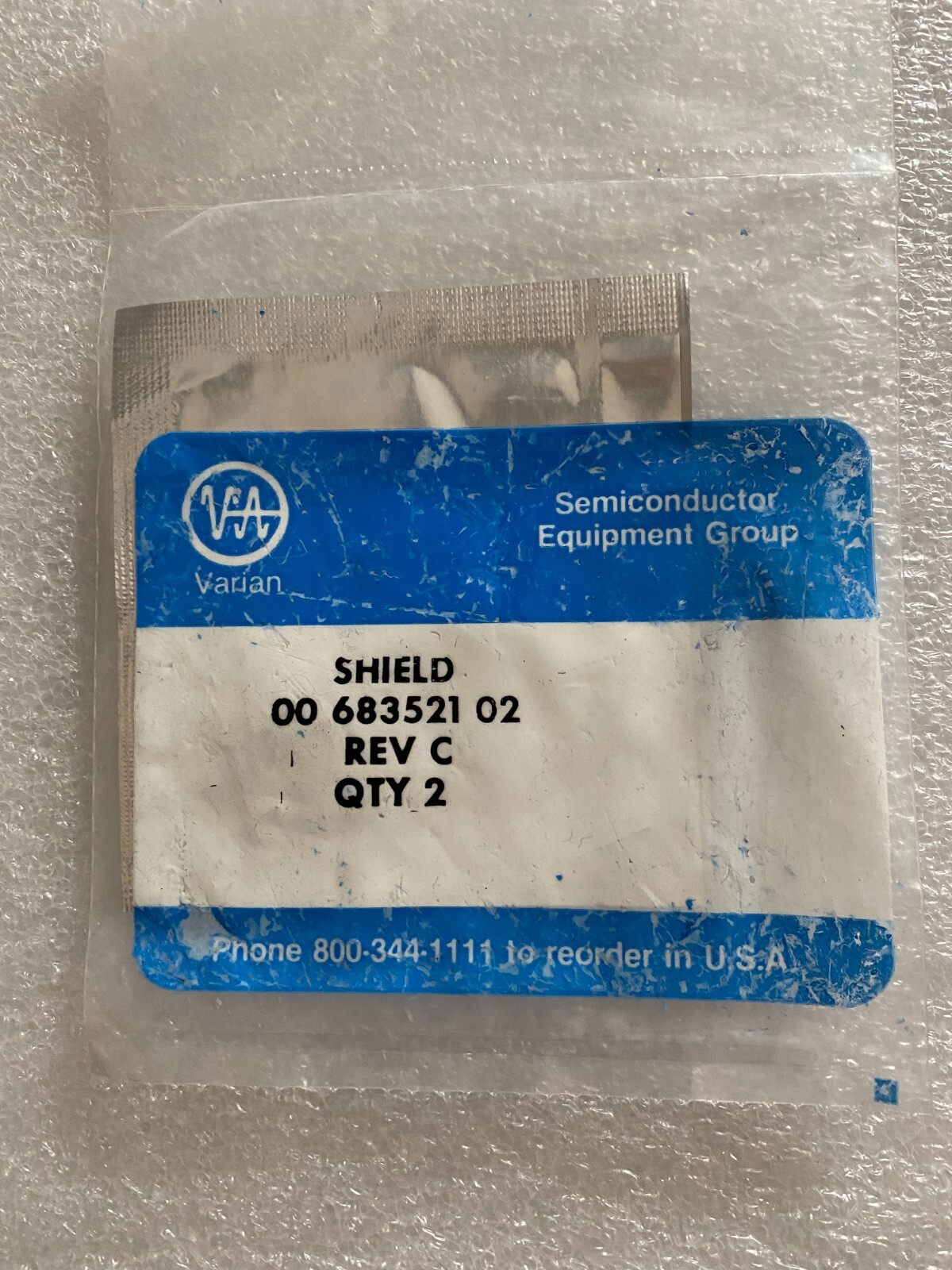 Varian 00-683521-02 Shield