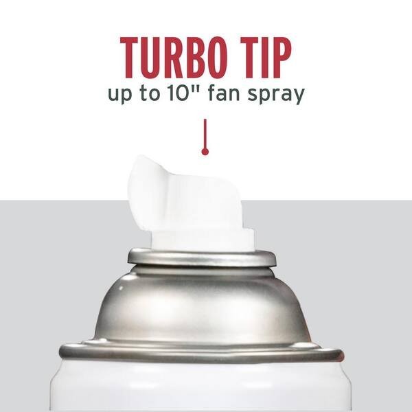 Rust-Oleum 24 oz Stop Rust Turbo Spray System Gloss White Spray Paint