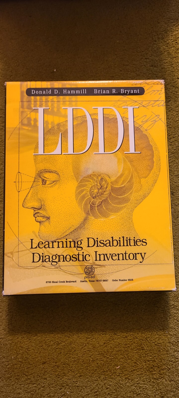 Learning Disabilities Diagnostic Inventory Testing Kit (Complete)