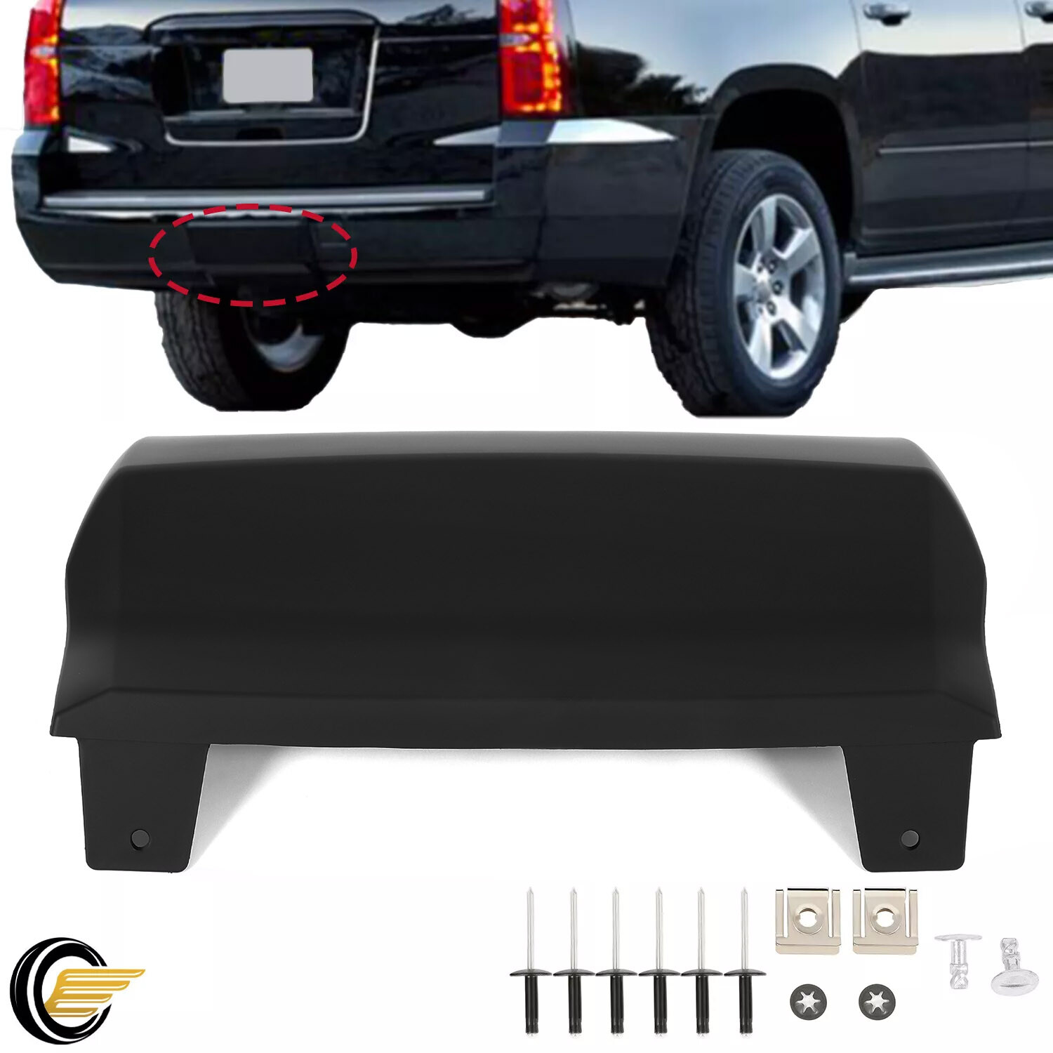 For Chevrolet Tahoe Suburban 2015-2020 Trailer Hitch Cover #23142973 GM1180179