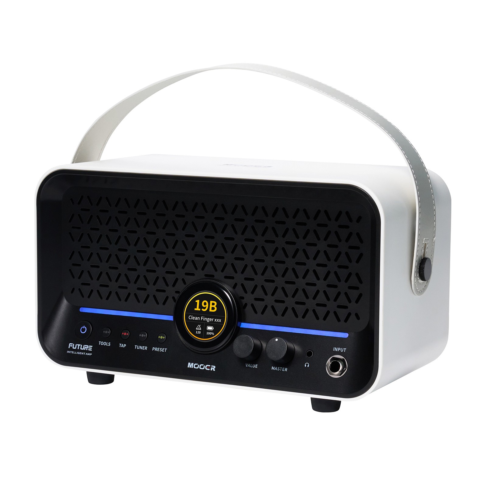 MOOER F15Li Intelligent Guitar Amplifier 15W Portable Guitar Amp with 69 Effects
