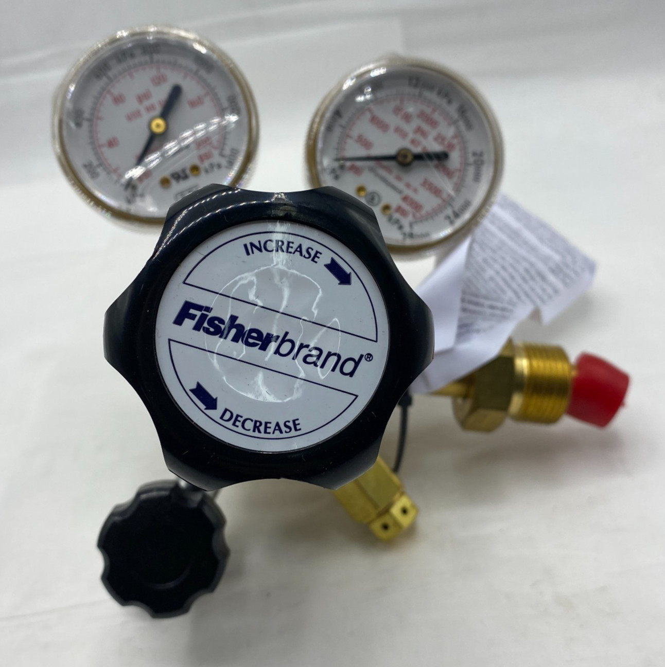Fisherbrand 10575136 Multistage Compressed Gas Cylinder Regulator 3000PSIG