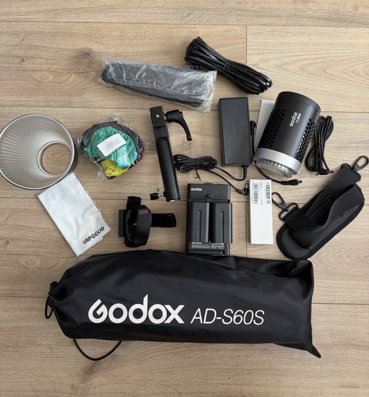 GODOX ML60Bi - 60W Bi-Color LED Video Light, 2800K-6500K & Softbox