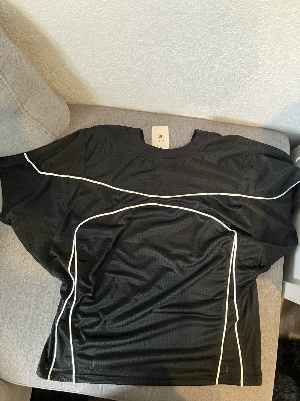 BRINE REIGN ON Black Athletic Practice Jersey - Medium