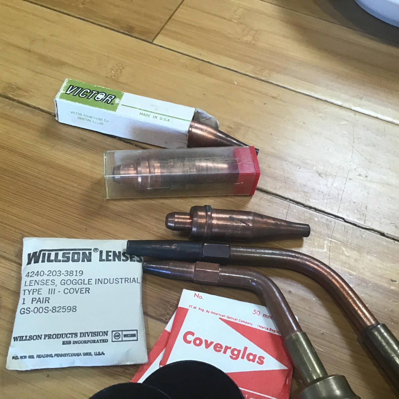 Assorted Torch Tips, Welding, Assortment￼, Victor
