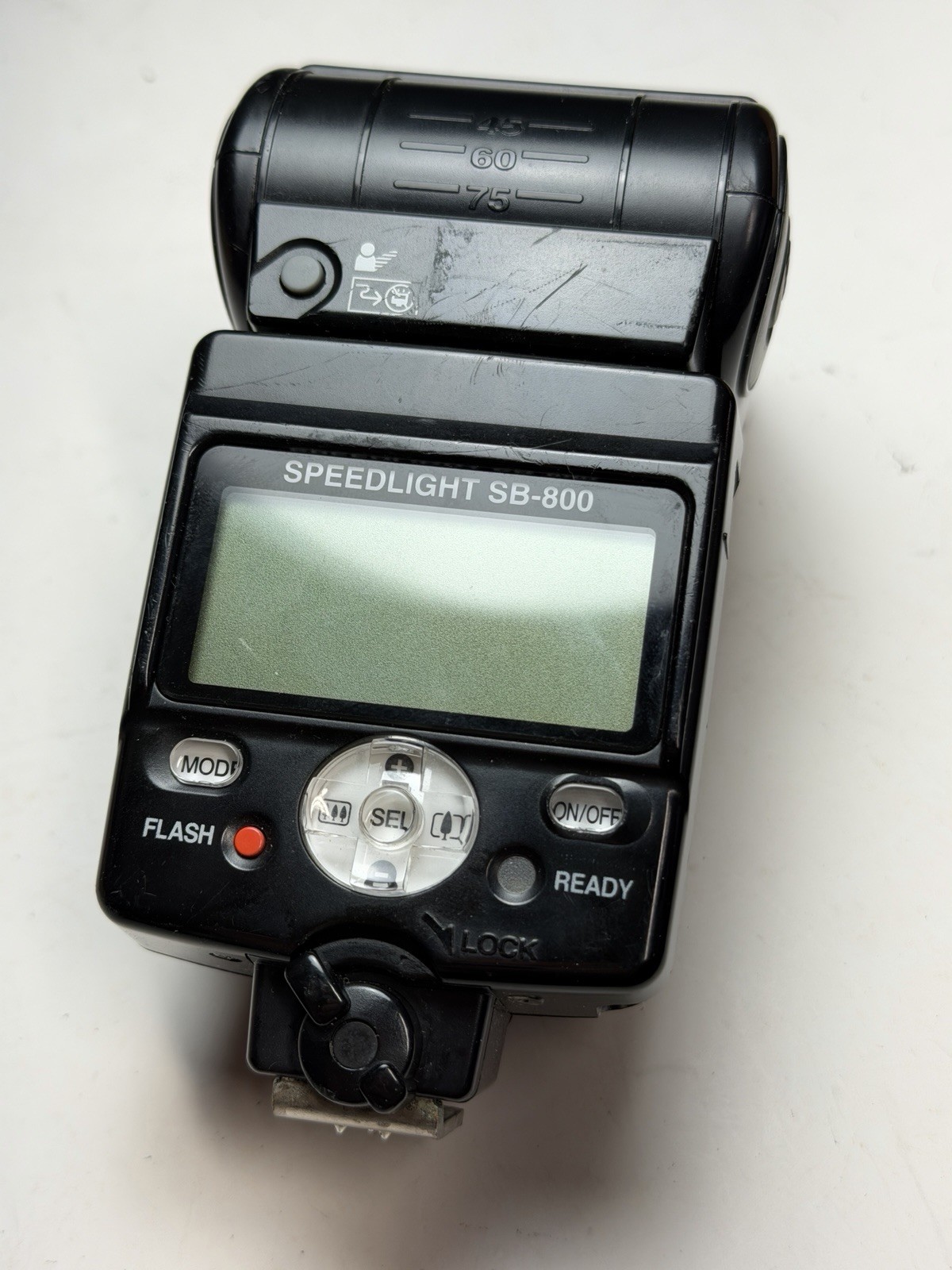 Nikon SB-800 Missing battery door, DID NOT POWER ON USING TEST DOOR
