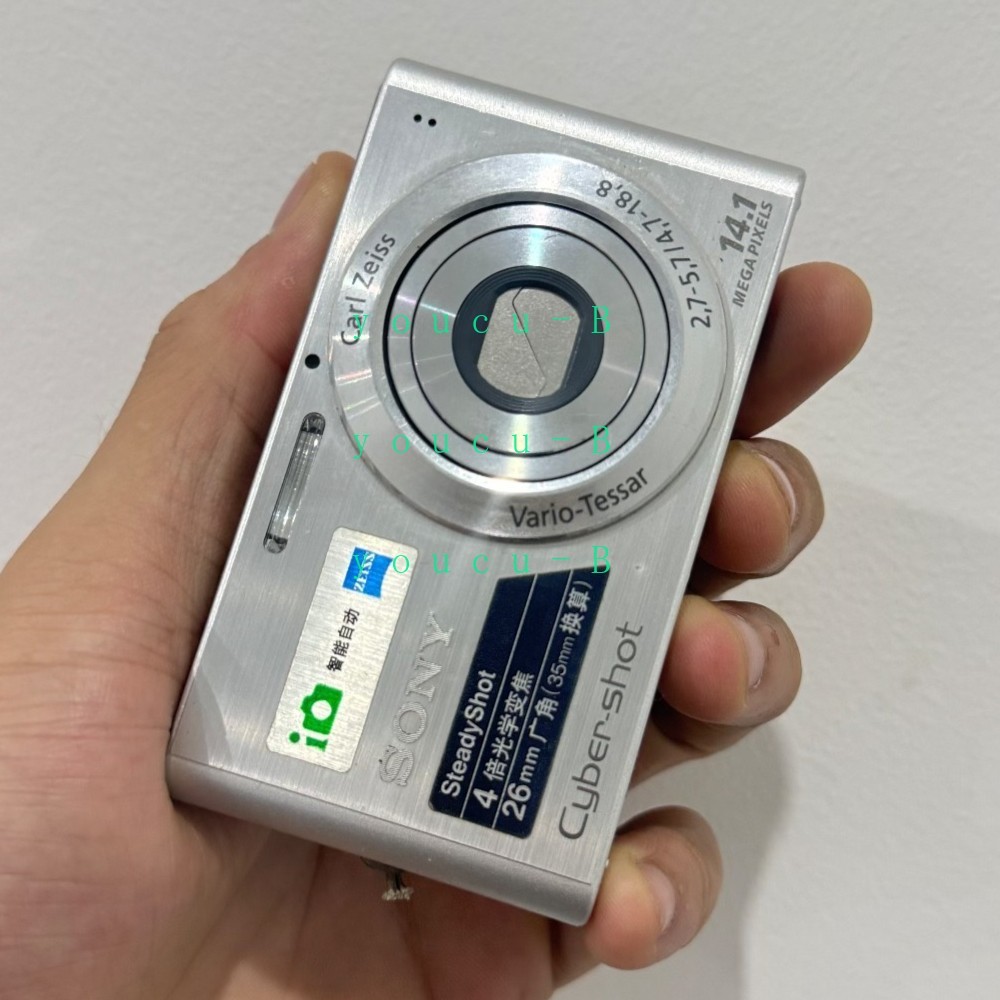Sony Cyber-shot DSC-W320 Digital Camera 14.1MP 4x Optical Zoom Silver Auto Focus