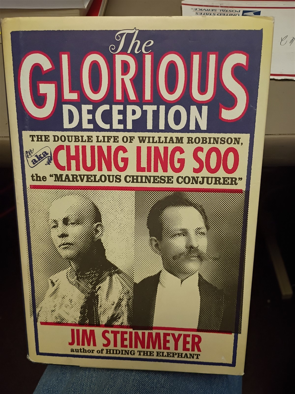 The Glorious Deception: The Double Life aka Chung Ling Soo HC Book DJ New