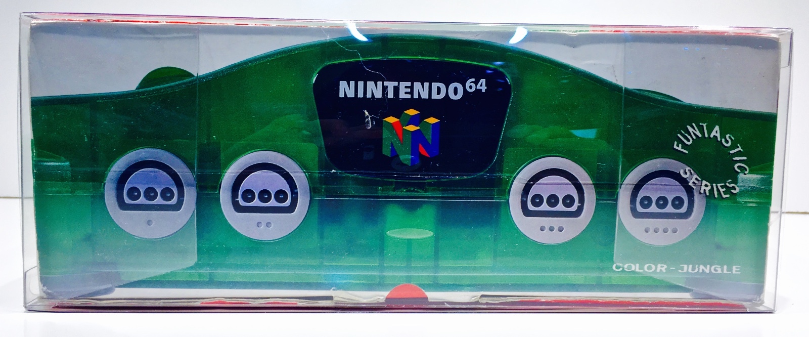 1 Console Box Protector N64 FUNTASTIC SIZES ONLY! Please Read! Nintendo 64 Clear