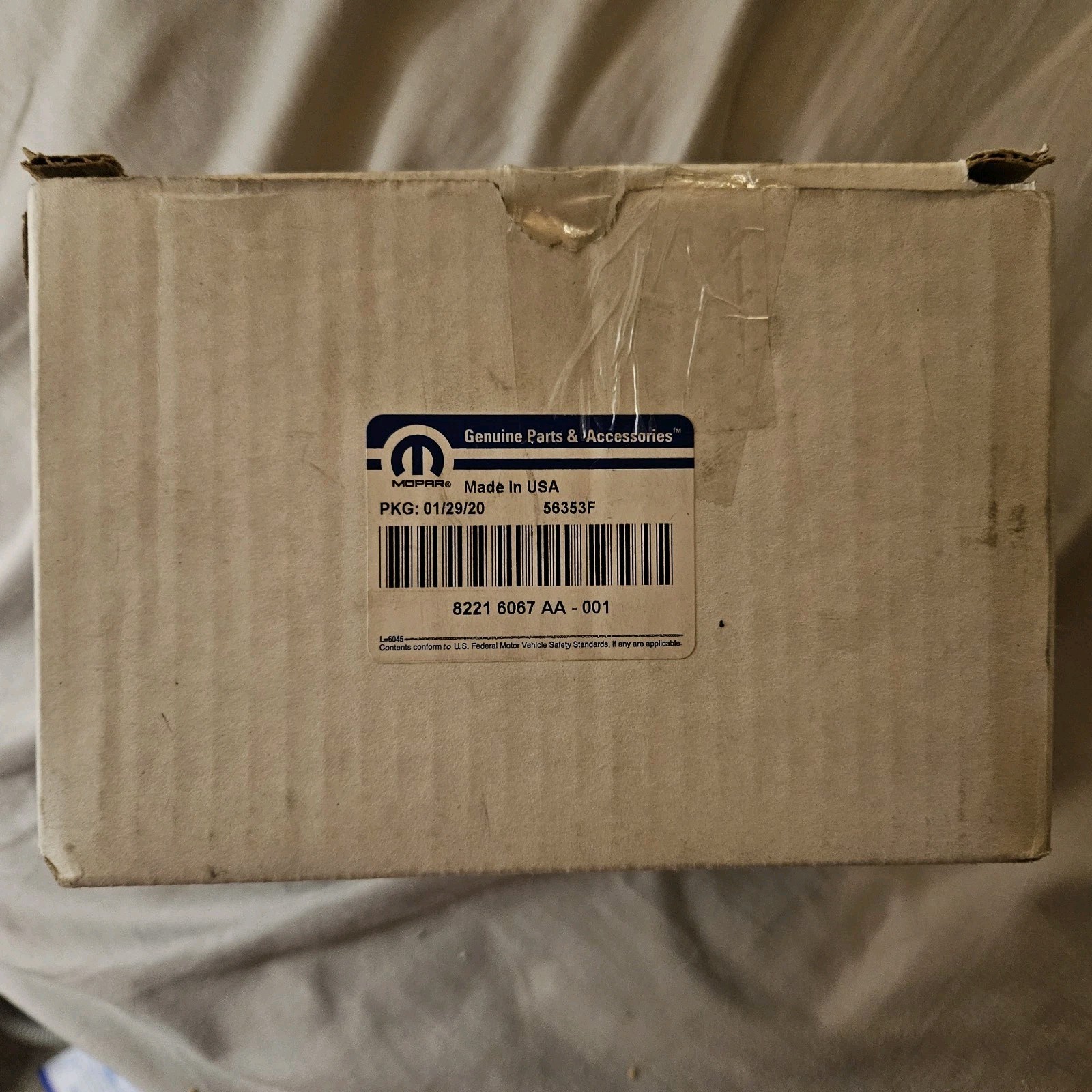 GENUINE MOPAR 2019 DODGE DURANGO REMOTE START KIT OEM 82216067AA