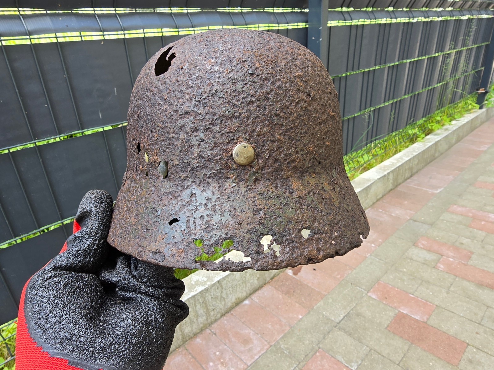 WW2 Accessories from the German bunker rare relic.