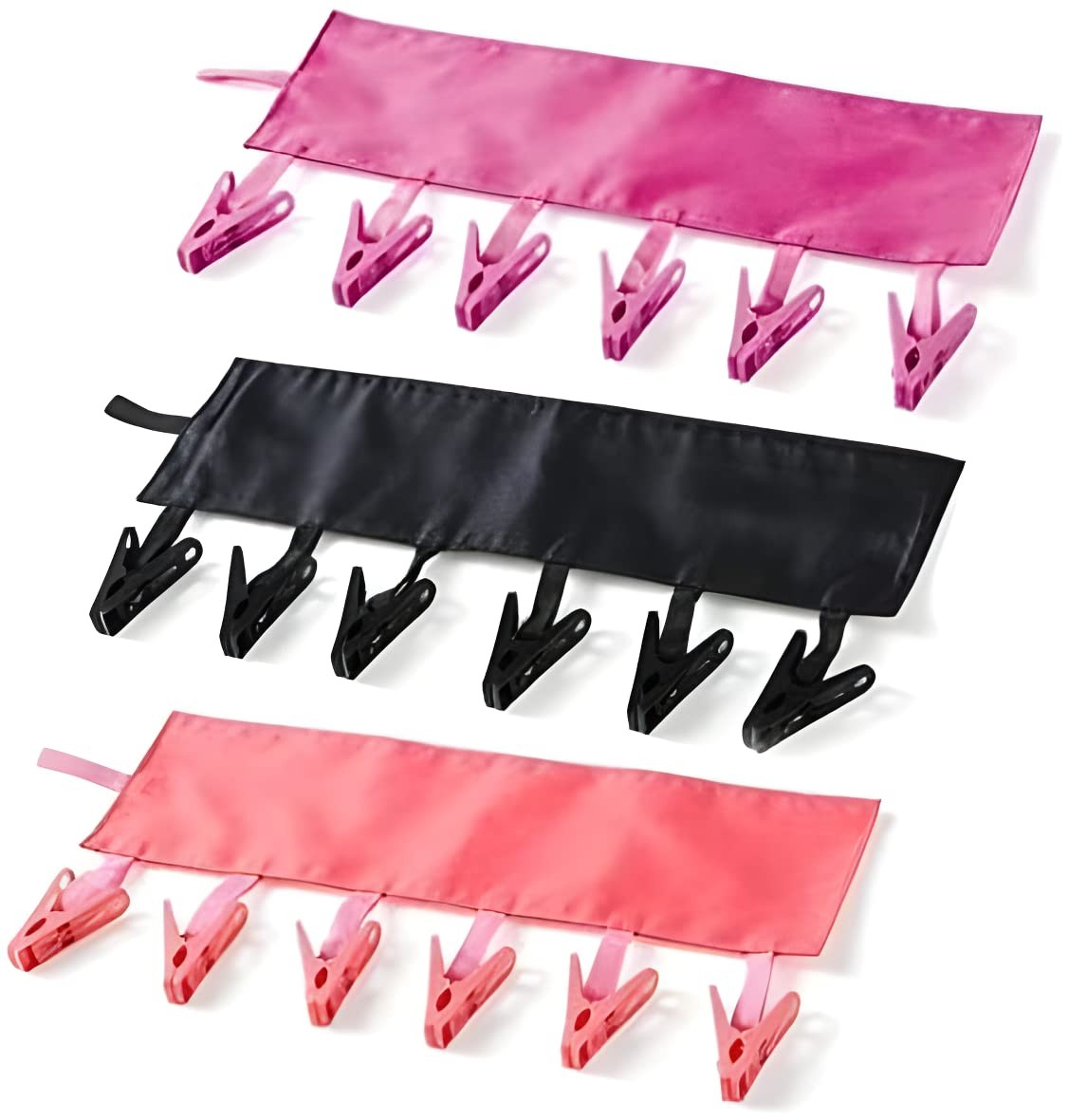 Travel Hangers Foldable for Suitcase Clothespin Travel Portable Folding Cloth...