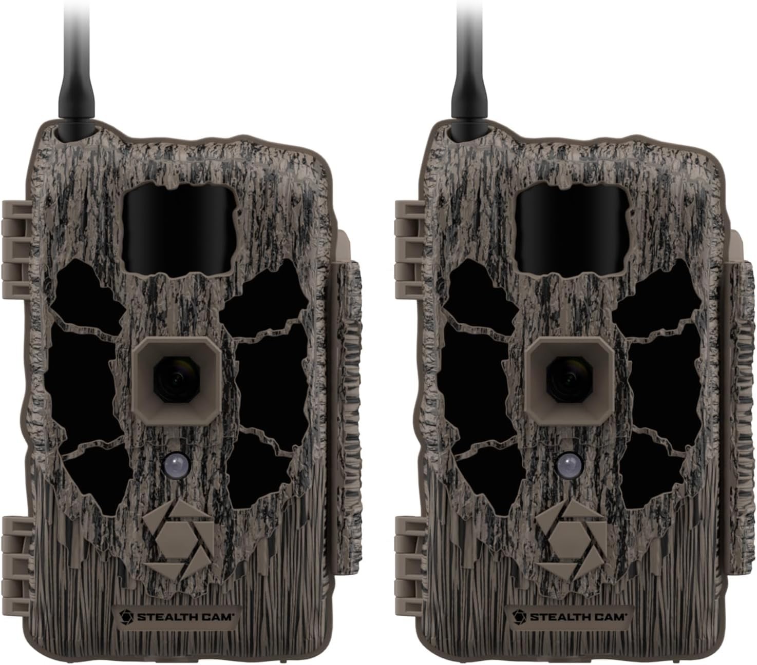 Stealth Cam Deceptor Max Dual-SIM 40MP 1440P No-Glo Cellular Trail Camera 2-Pack