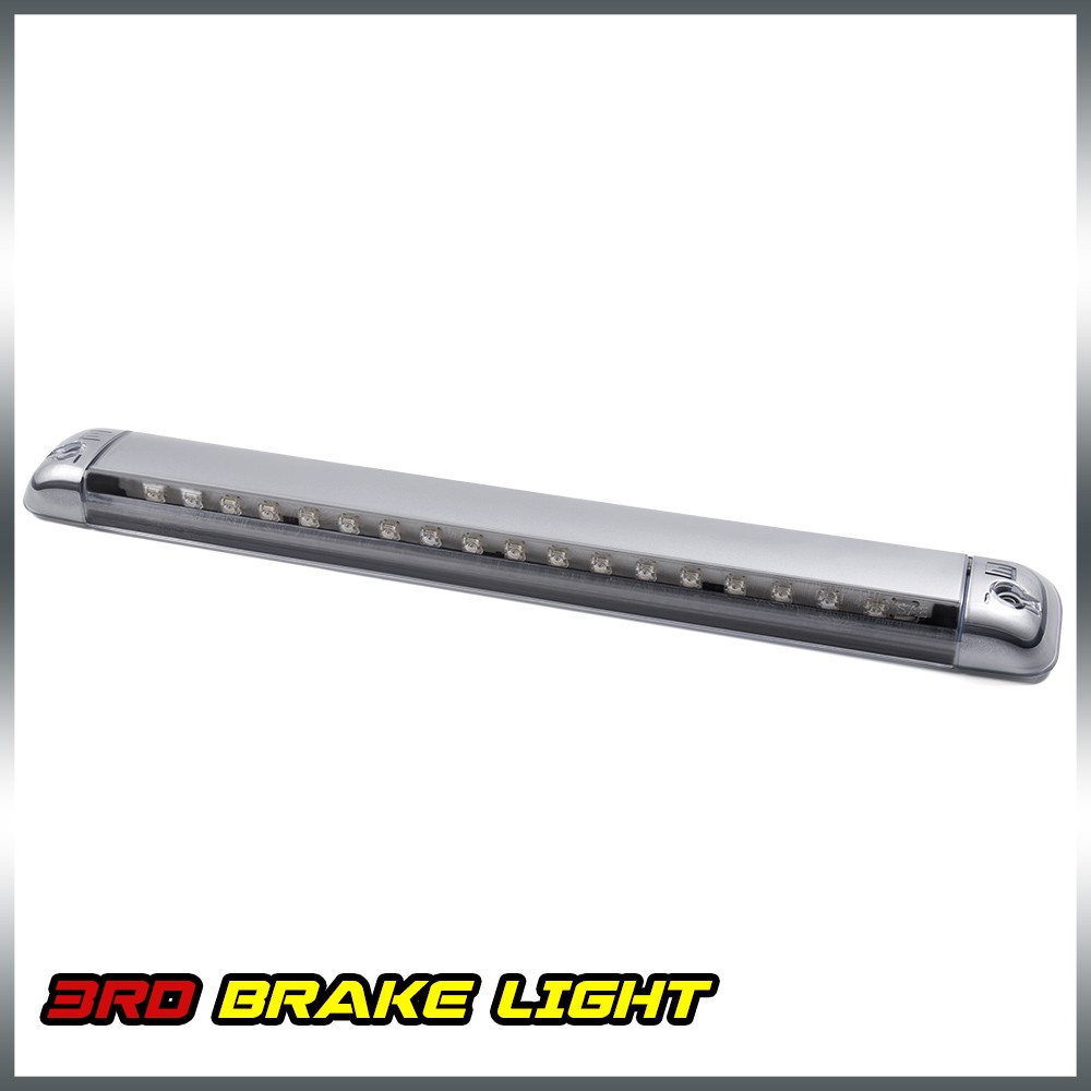 Full LED 3RD Tail Brake Light Stop Lamp Clear Fits 92-04 Chevy/GMC Suburban C/K
