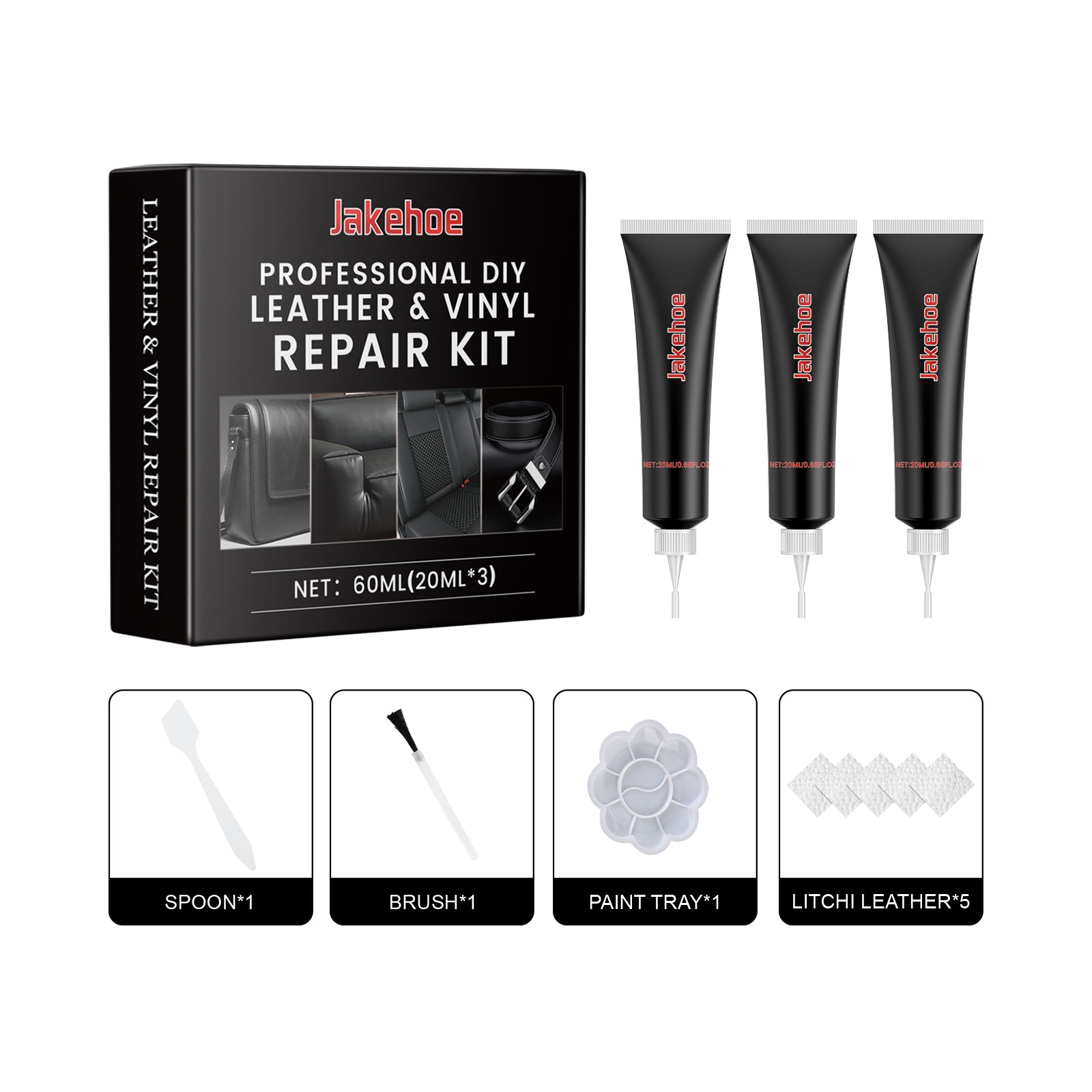Leather Repair Kit Furniture Sofa Seat Car Interior Leather