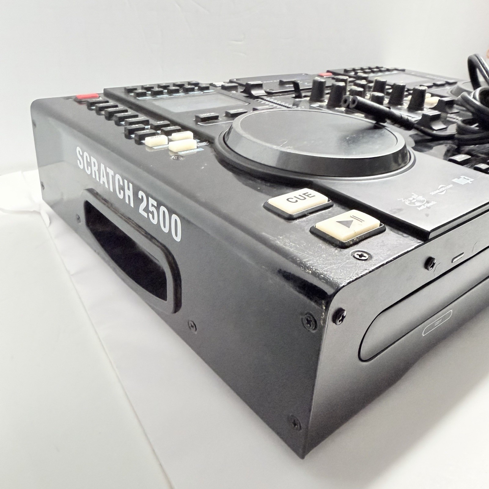 Edison Scratch 2500 MKIV Professional Dual CD USB MP3 DJ Audio Mixer UNTESTED