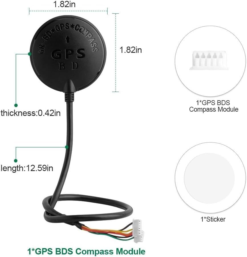 High-Precision GPS Compass Module NEO-M8N for APM Drone Control & FPV Navigation