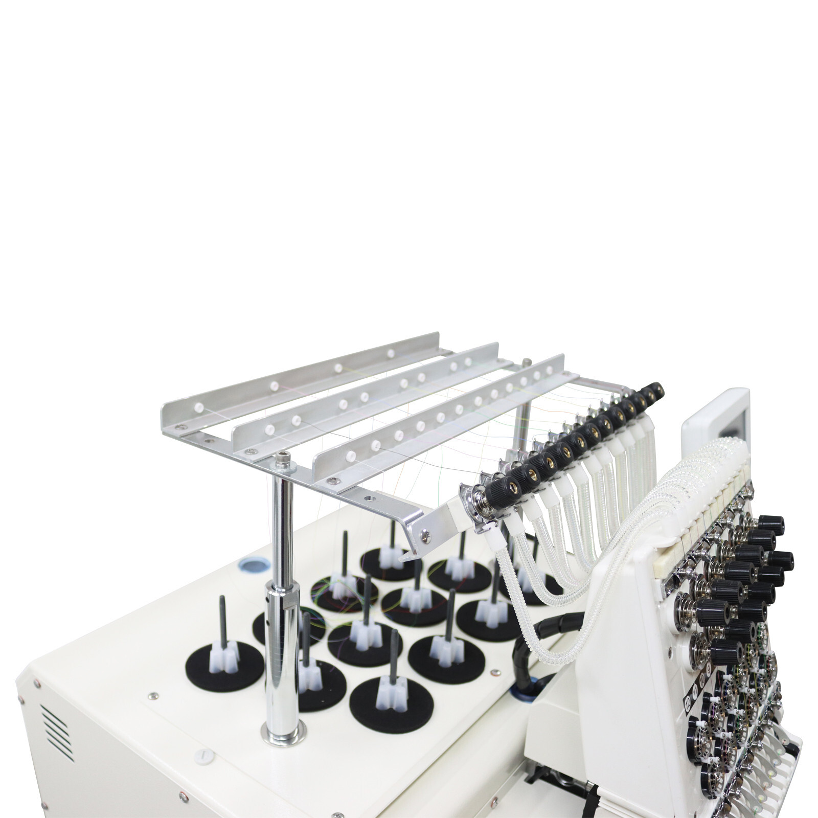 Single-head 12 Needles Automatic Computerized Embroidery Machine 110-220V 300W