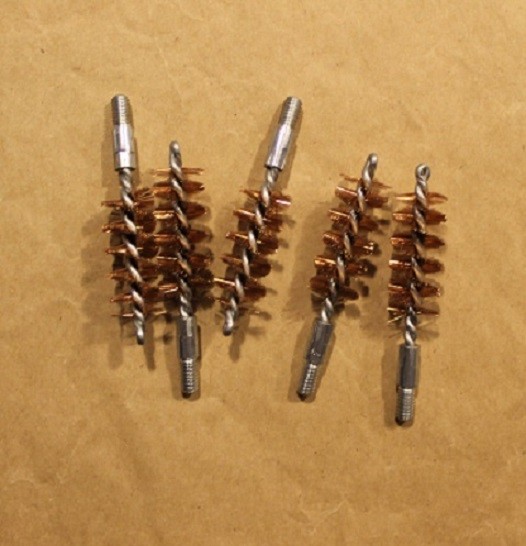 5 pack pistol bore brushes 38 380 9mm caliber (8-32 standard thread) $4 Shipping