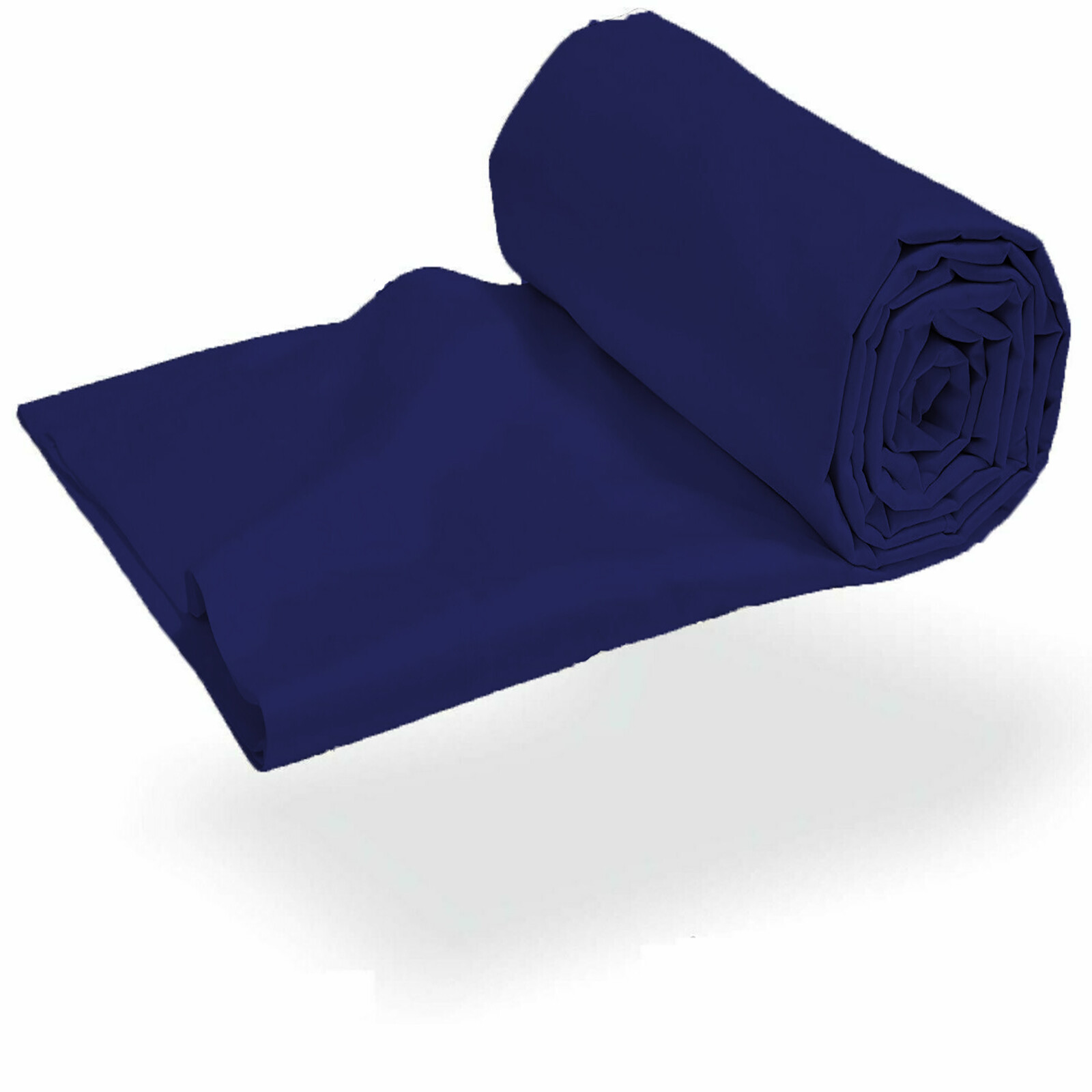 Bed Sheets Ultra Deep Pocket 1000 TC OR 1200 TC 100% Cotton Navy Blue Solid
