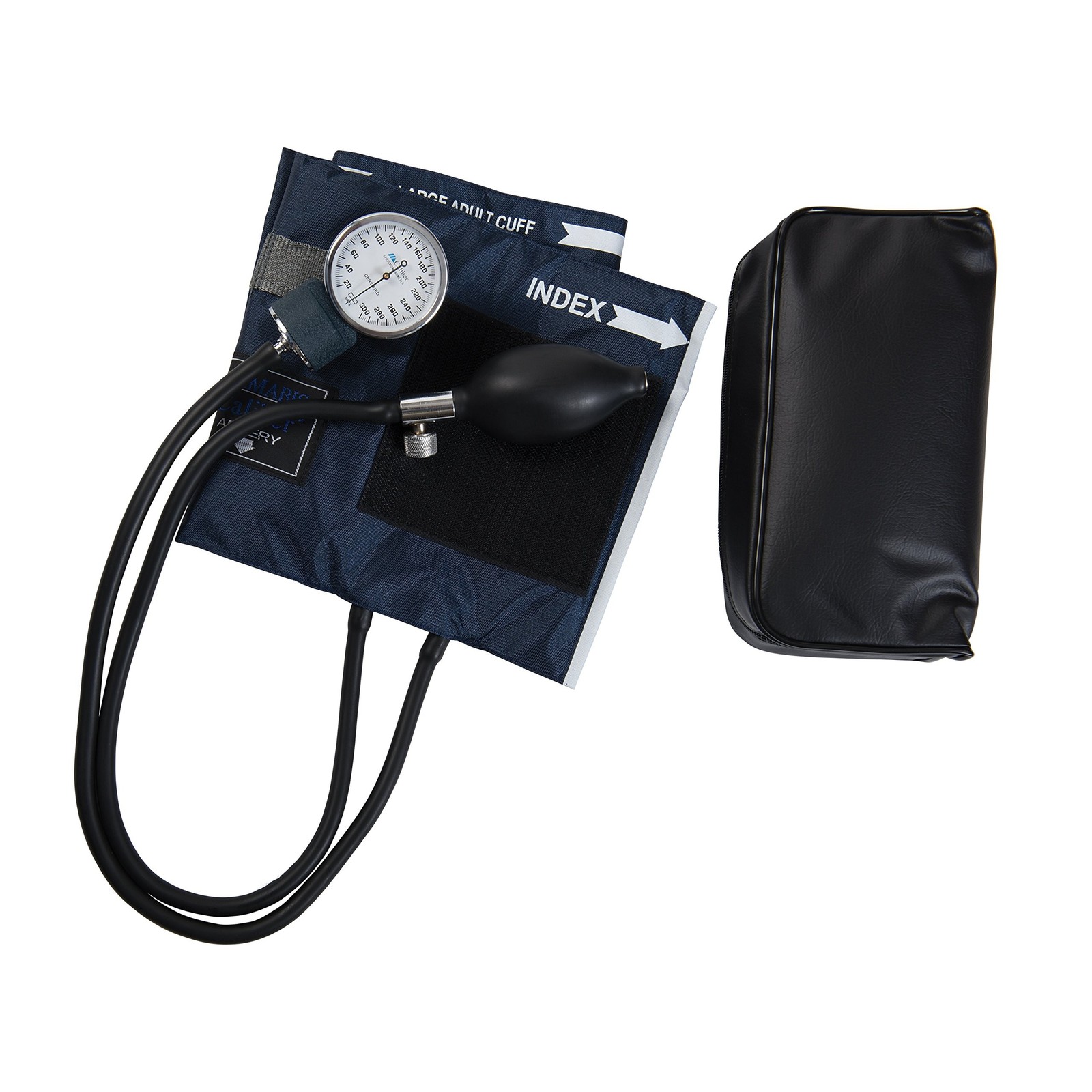 MABIS Aneroid Sphygmomanometer, Adult Cuff Size 13" to 20", Professional Manu...