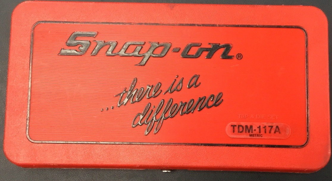 TDM-117A Snap-On Metric Tap Die Set