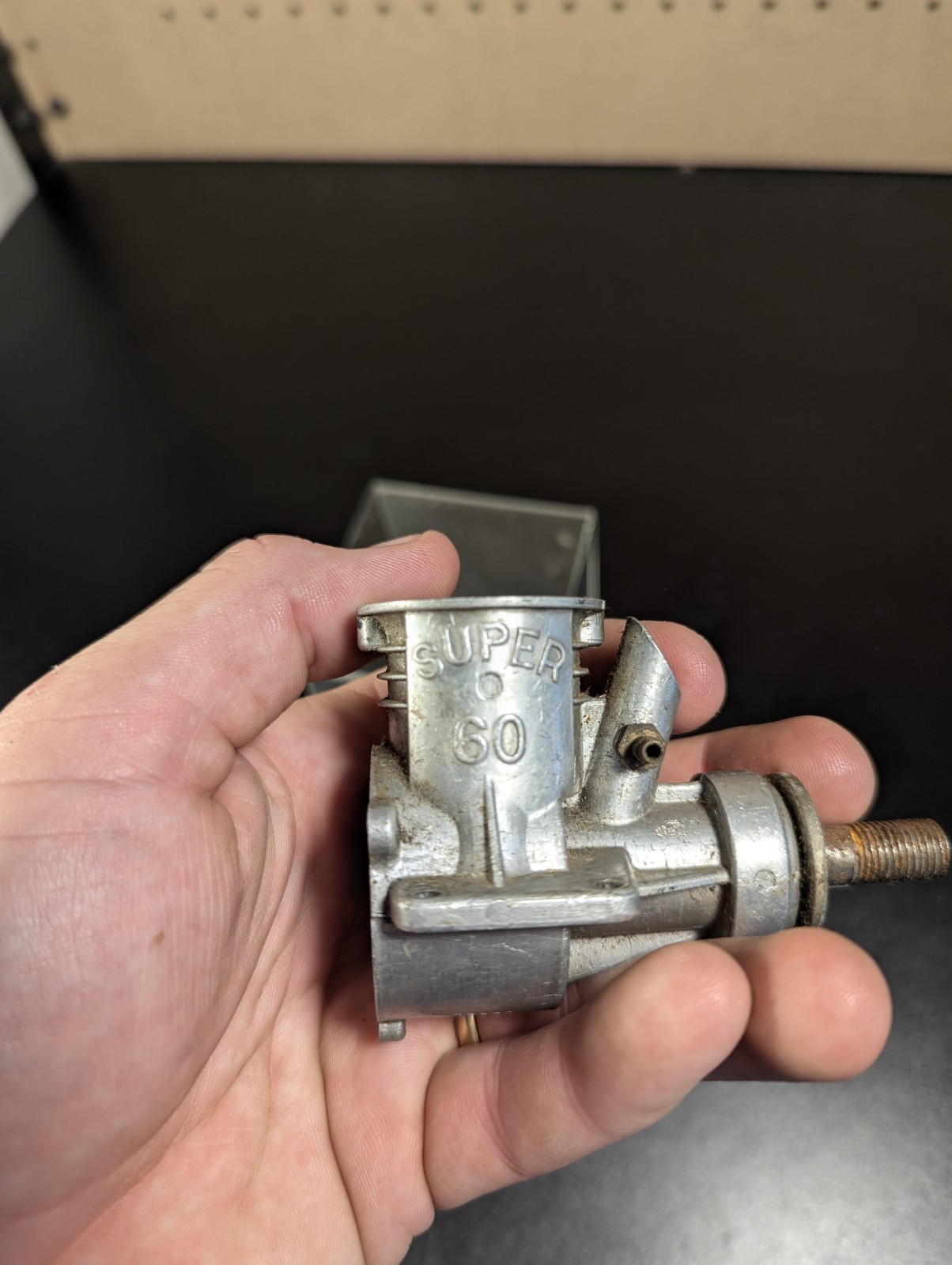 Vintage "OK" Super 60 Engine, Circa 1944.
