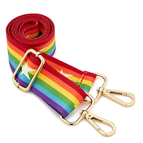 Wide Shoulder Strap Adjustable Wide: 1.4"(3.5cm) Wide: 1.4"(3.5cm)rainbow3