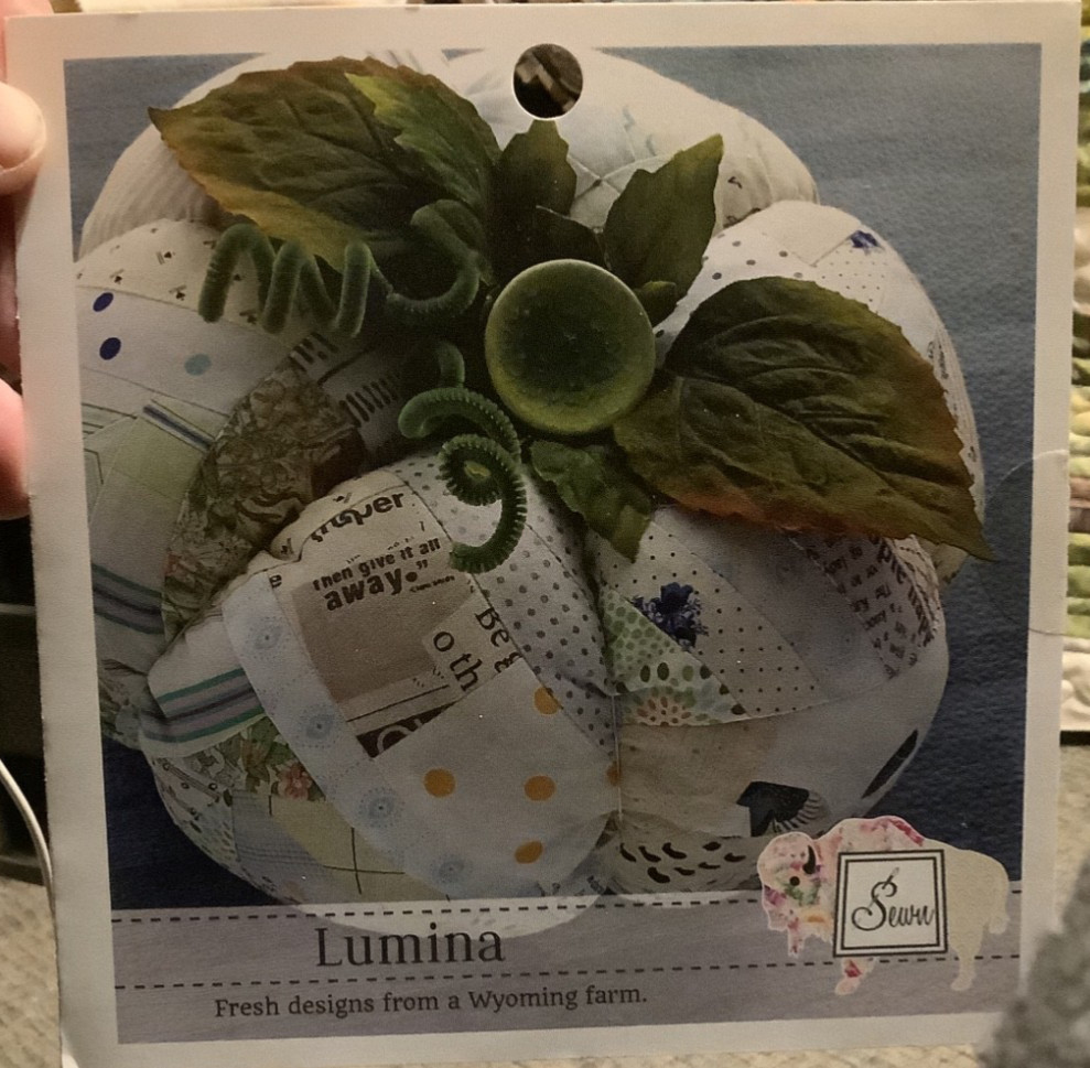 Lumina Soft Pumpkin Pattern by Sewn Wyoming