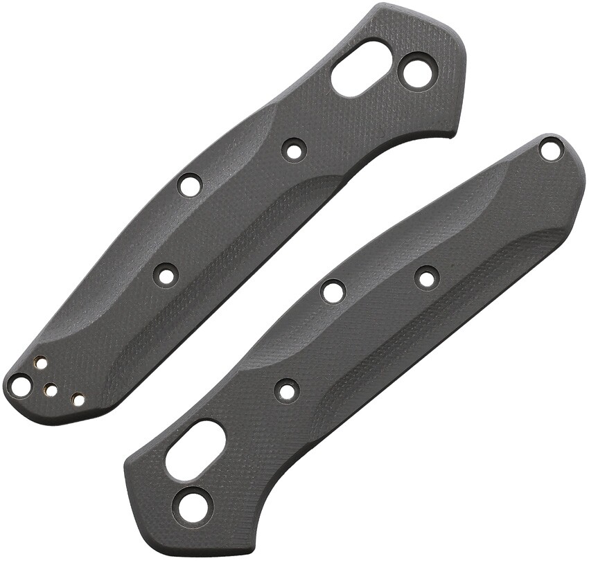 Flytanium Scales Fits Benchmade 945 Mini Osborne Gray G10 Construction FLY851