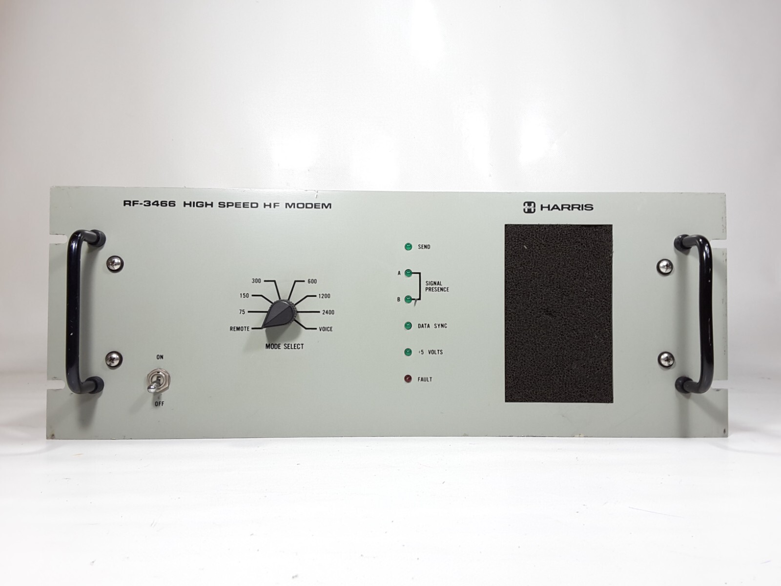 HARRIS RF-3466 HIGH SPEED HF MODEM  MILITARY GRADE  HAM RADIO