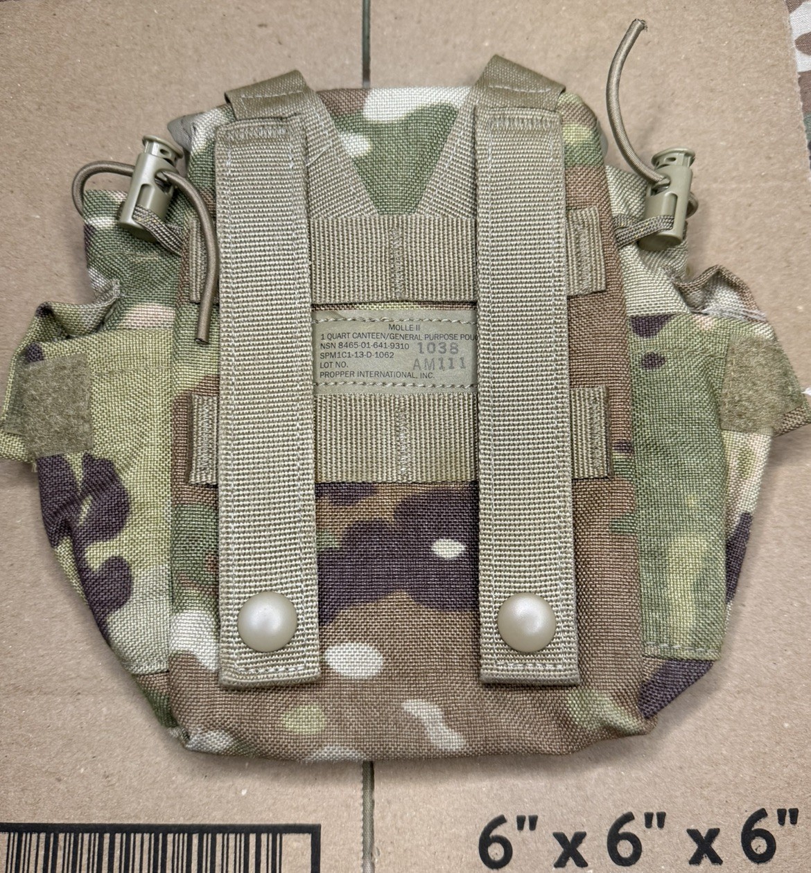 MOLLE II 1QT Canteen/Utility Pouch OCP