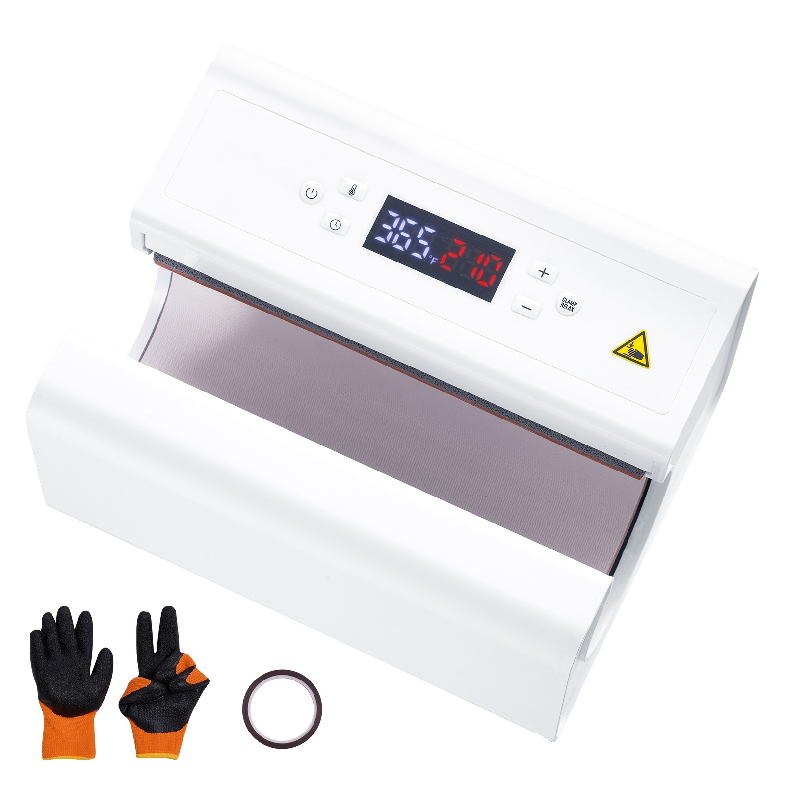 Uimoso Automatic Tumbler Heat Press Machine for 11-30oz Sublimation Mugs, White