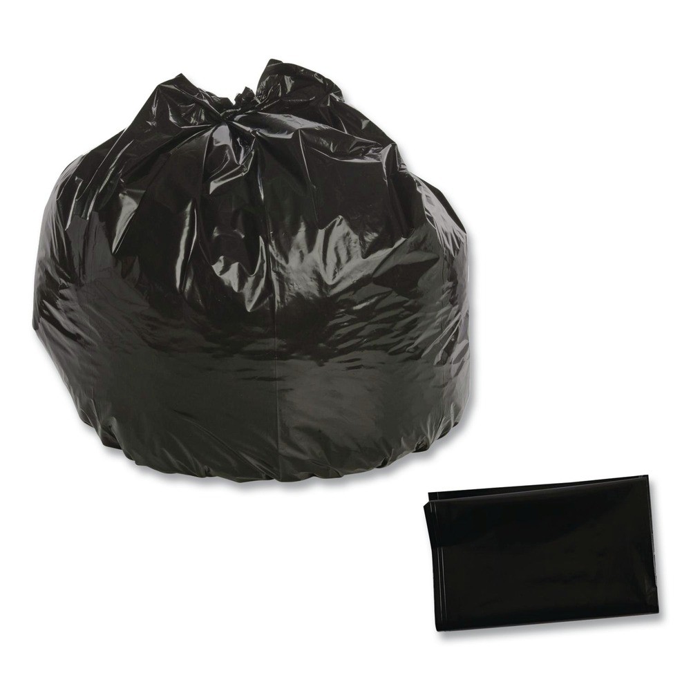 Stout by Envision P3752K20 37" x 52" 55-Gal 2 mil Trash Bags - Black (65/BX) New