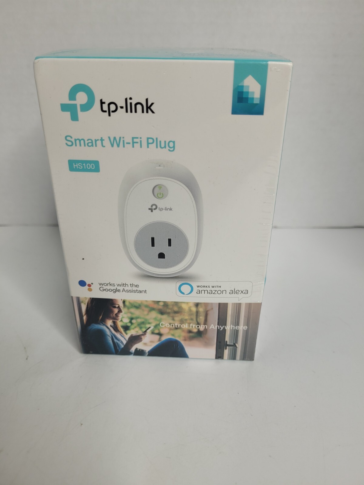 TP-Link HS100 Wi-Fi Smart Plug Kit For Google Assistant Amazon Alexa